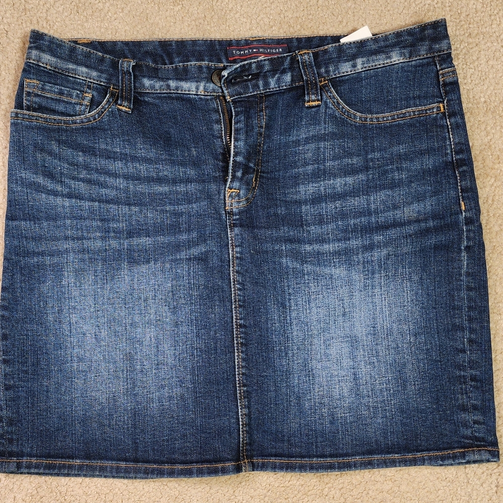 Tommy Hilfiger mini skirt in denim